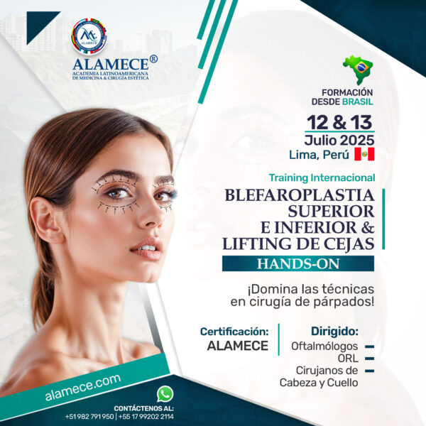 Training Intensivo Blefaroplastia Superior e Inferior & Lifting de Cejas