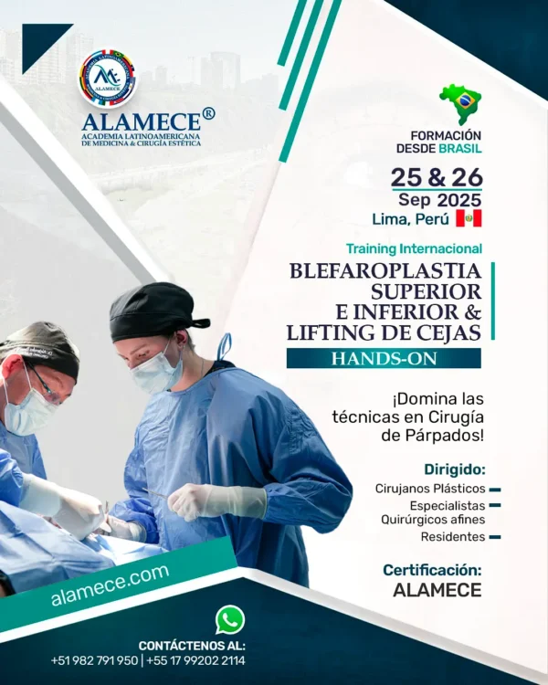 Training Intensivo Blefaroplastia Superior e Inferior & Lifting de Cejas