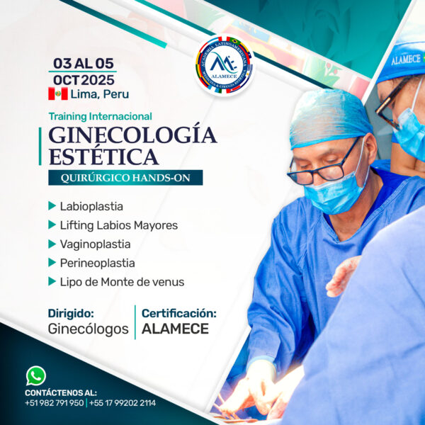 Training Intensivo Ginecología Estética Quirúrgico