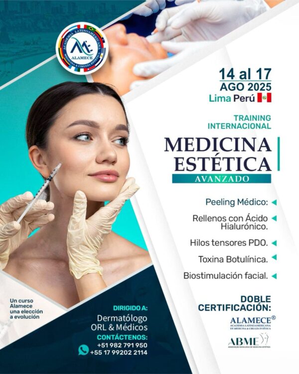 Training Intensivo Completo Medicina Estética Avanzado