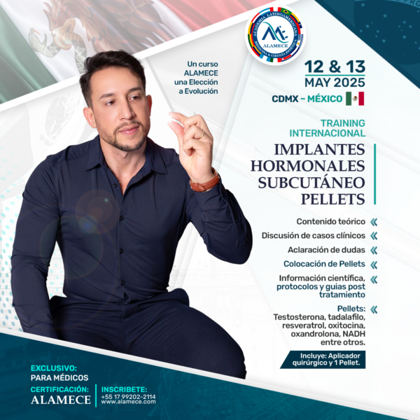 Training Intensivo Implantes Hormonales Subcutáneos - PELLETS - México