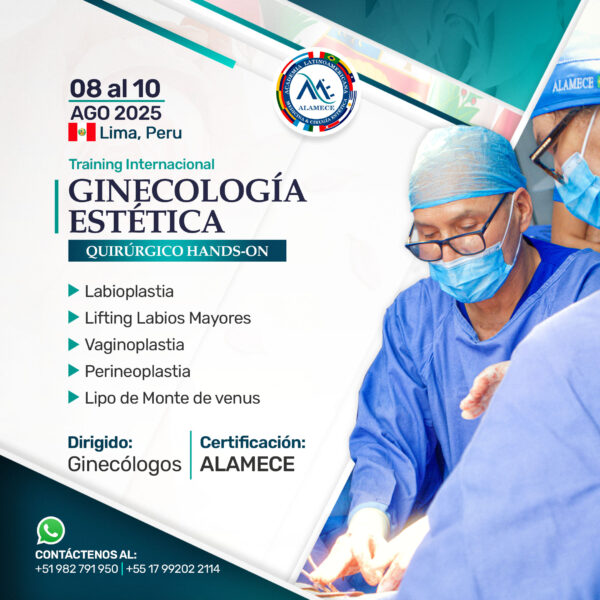 Training Intensivo Ginecología Estética Quirúrgico