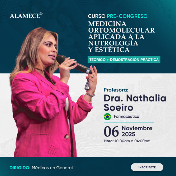 Medicina Ortomolecular aplicada a la Nutrología y Estética