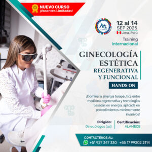 Training Intensivo Ginecología Estética Funcional y Regenerativa