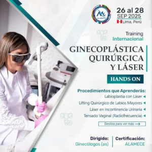TRAINING INTERNACIONAL GINECOPLÁSTICA QUIRÚRGICA Y LÁSER HANDS ON