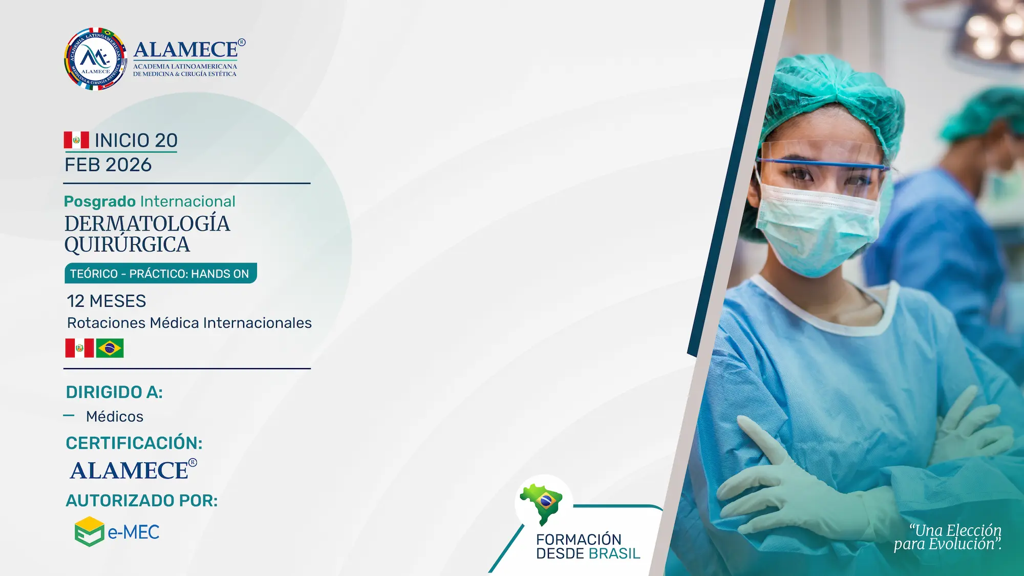 Posgrado dermatología Quirúrgica