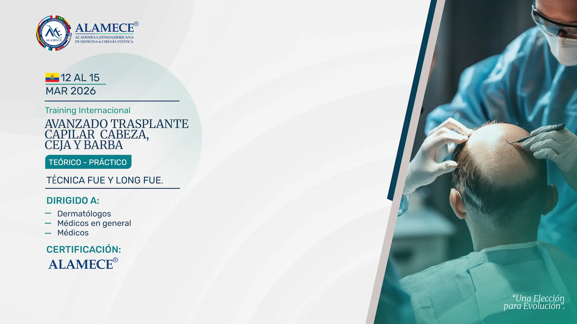 Avanzado trasplante capilar