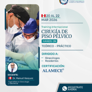 Training Internacional Cirugía de Piso Pélvico