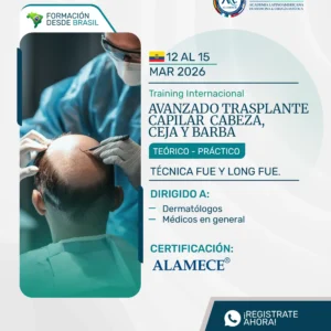 Training Internacional Avanzado Trasplante Capilar Cabeza, Ceja Y Barba