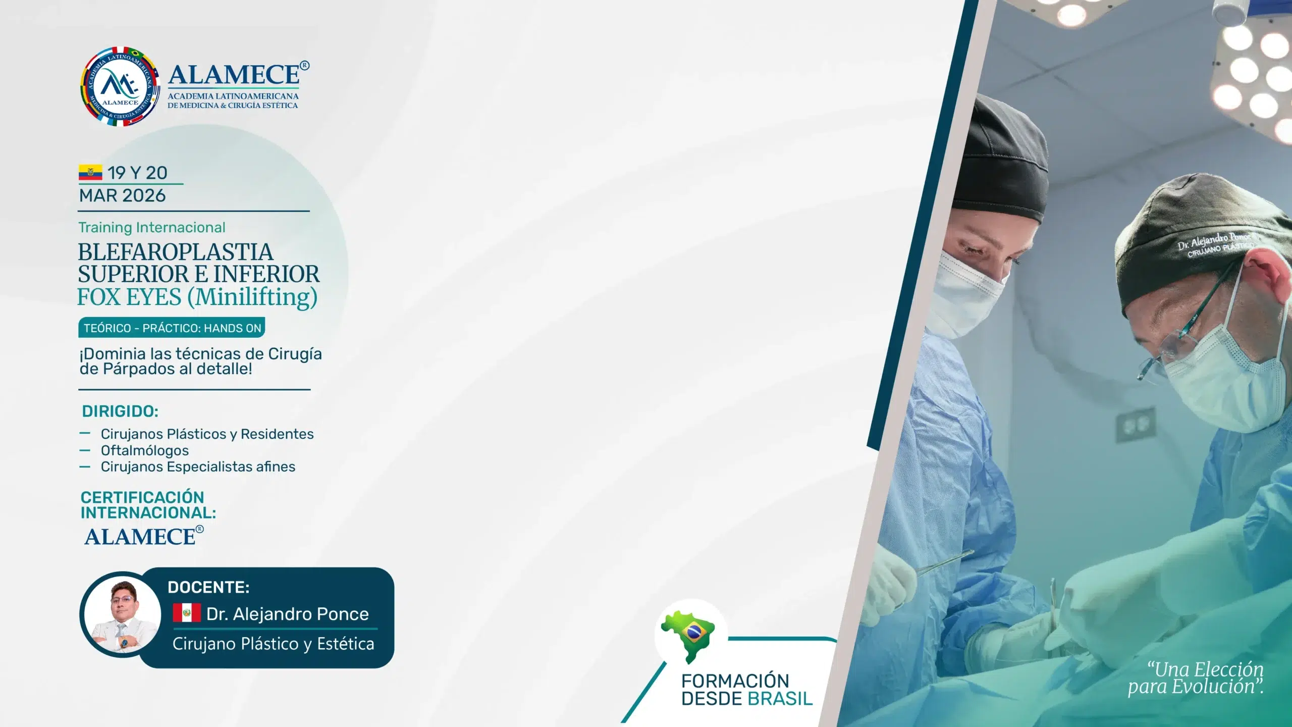 Blefaroplastia superior e inferior