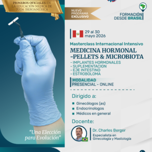 Masterclass Internacional Intensivo MEDICINA HORMONAL & MICROBIOTA