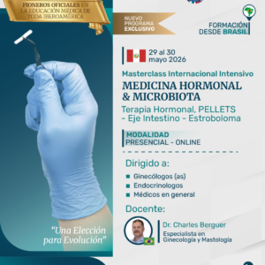 Masterclass Internacional Intensivo MEDICINA HORMONAL & MICROBIOTA